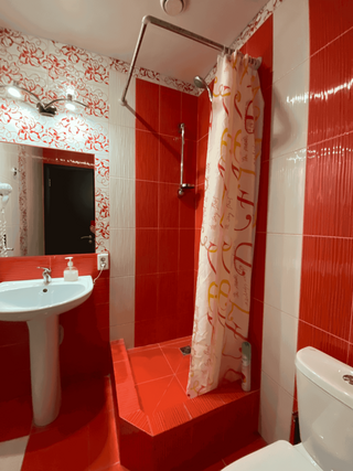 Гостиница Guest House Gold Oven Чебоксары Двухместный номер с 2 отдельными кроватями и общим туалетом-3